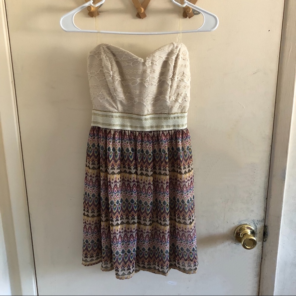 Strapless Dress